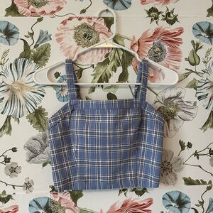 Hollister Women's Cropped Tank Top | Small